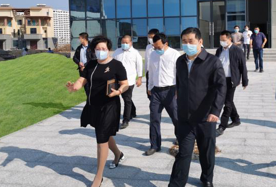 三亚市人民政府花兴副市长一行莅临百泰生物调研指导