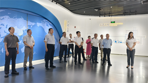 湖北省政协考察组莅临三亚百泰参观考察